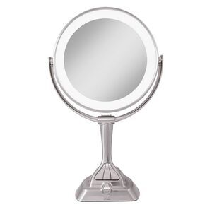 Zadro - LED Variable Lighted Vanity Mirror - Zadro: 10x Ma Silver